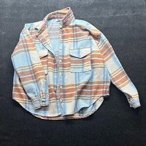 Ford Men's Multicolor Plaid Shirt Jacket